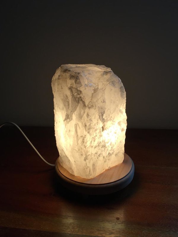 Edelsteinlampe Bergkristalllampe
